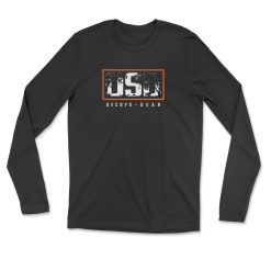 Oak Turkey Logo Long Sleeve Tee | Black