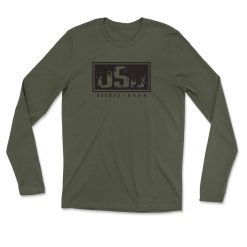 Oak Turkey Logo Long Sleeve Tee | Army